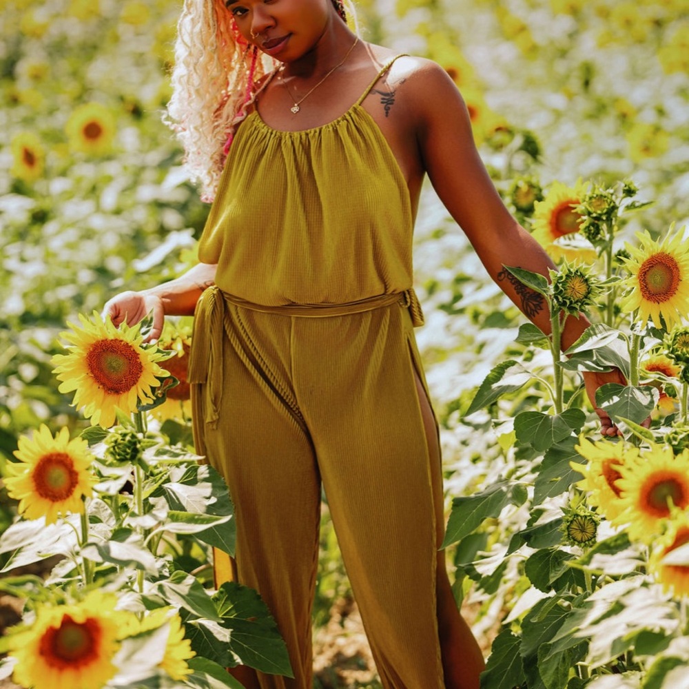 Chic Olive Jumpsuit